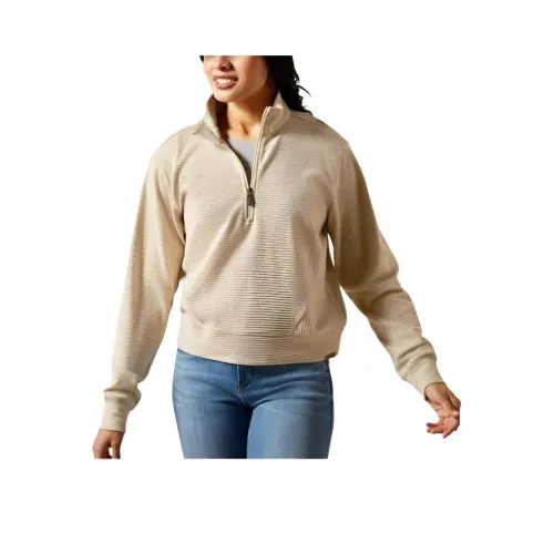 ARIAT Овсяный Женский Свитшот