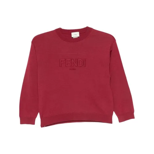 FENDI Красный Kids Свитера