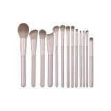 13 шт. Туманный Персик Розовый Макияж Щетка с Чехлом для Щеток