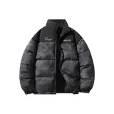 Dark Gray (90 Флис-На подкладке Утолщенная Версия с замком температуры)