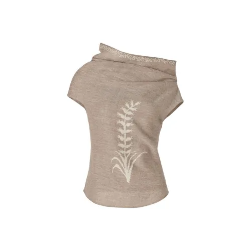 CELLO SONATA Верблюжий цвет Женские Майки