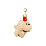 Рождественское украшение в виде собаки [экрю]