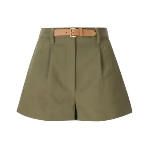 PRADA Повседневные шорты Женские Зеленые
