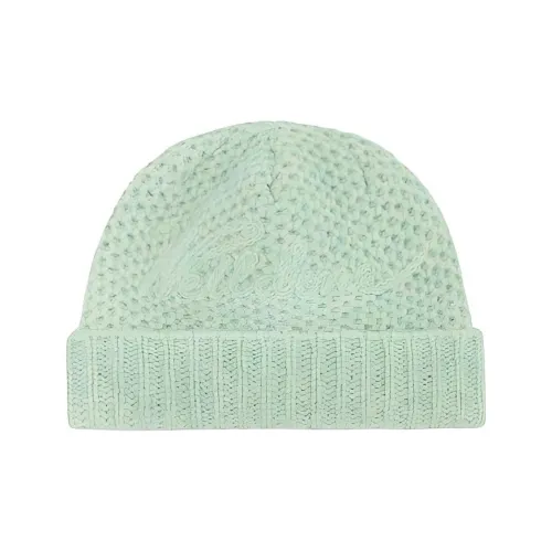 WE11DONE Хлопок Шапки-бини Мужской Мятно-зеленый