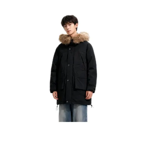 LH HOMME Черный Унисекс Пуховики