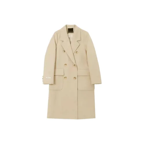 ONENINE34PM Бежевый Абрикос Женское Пальто