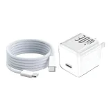 Реальная этикетка 30W-Белый лунный свет+[60W двойной кабель C-1,5 м]