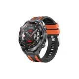 Черно-оранжевый