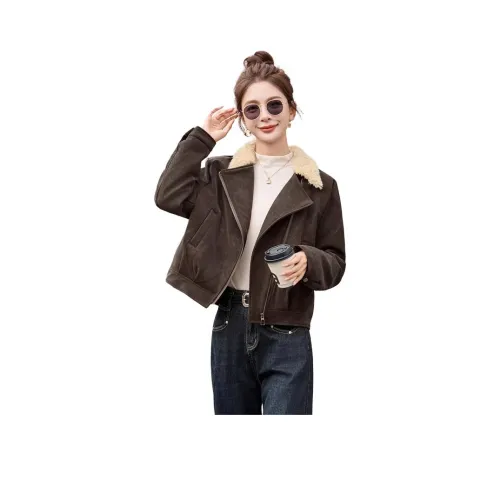 Куртка из кожи Kangaroo для женщин