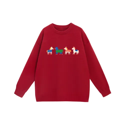 ILYOIL Бургунди Унисекс Свитера