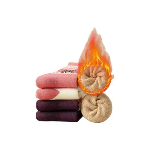 VIM TREE 4 Pack Assorted Women's MID Shin Socks VIM TREE 4 Пачка Ассорти Женские Носки до Икры MID