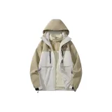 Белый/Хаки (3-в-1 Флисовая Внутренняя Одежда)