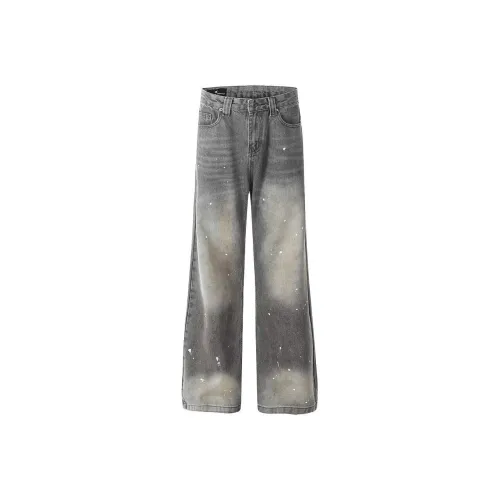 SINKACME Дымчато-серый Женские Джинсы