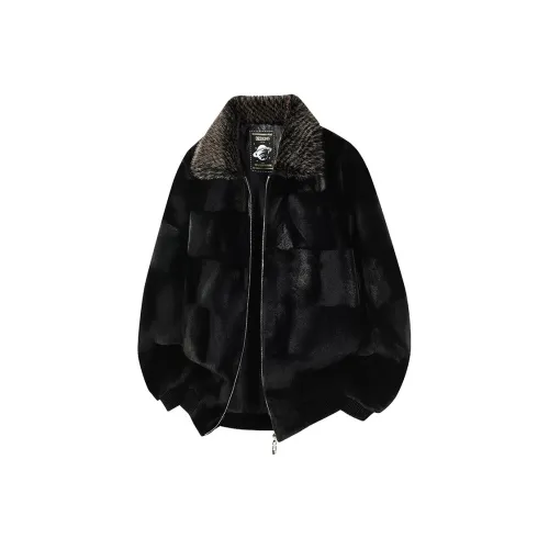 ZIAREL Черный Унисекс Пуховики