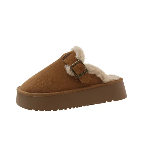 KLJK Резиновая подошва Домашние тапочки Женские