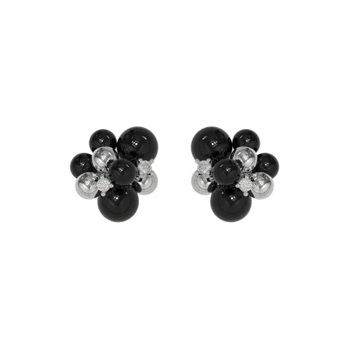 SUN HUNTER Белое Золото с Покрытием Медные Искусственные Жемчужные Серьги-Гвоздики Женские