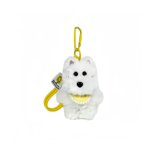 LOGISTAR Вест-хайленд Белый Терьер Щенок Плюшевый Брелок 10 см Длина Тела