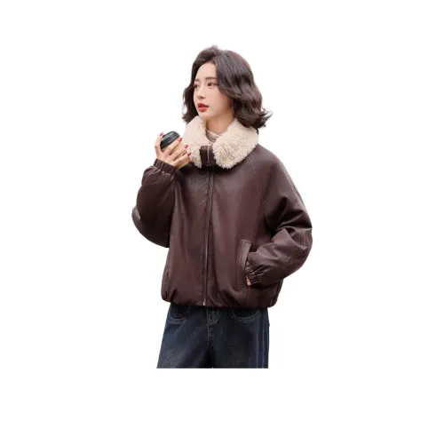 Куртка из кожи Kangaroo для женщин