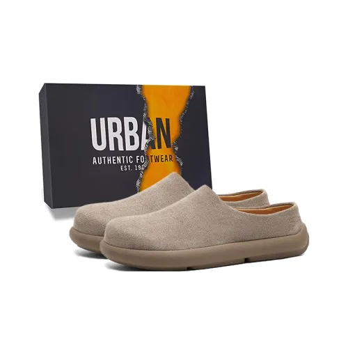 URBAN AUTHENTIC Резиновая подошва противоскользящие устойчивые к истиранию устойчивые к запахам домашние тапочки унисекс