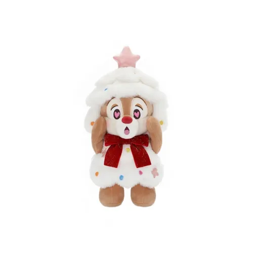 Disney x DISNEYLAND Микки Маус и друзья Рождественский вальс Тити Куклы Плюшевая кукла 15,5 см Высокий Шанхай Дисней