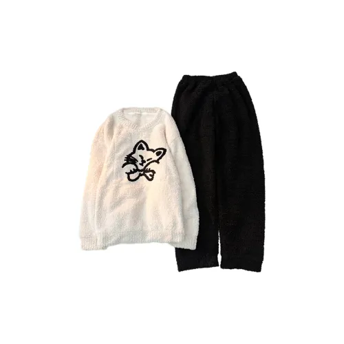 Maultiay Пижамный комплект Осенний и Зимний Женский