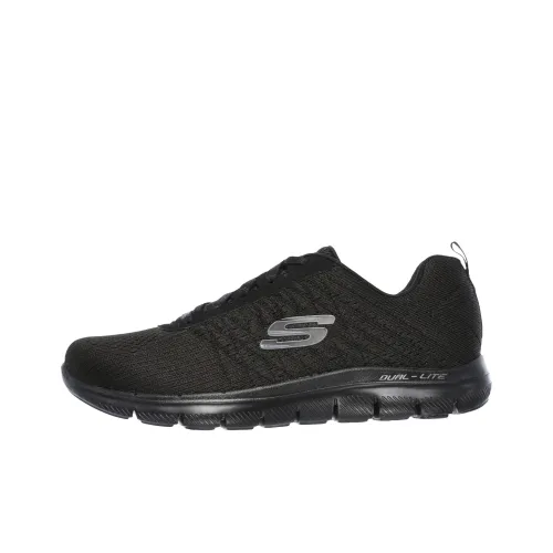 Skechers Synergy Обувь для ходьбы Женская Черная