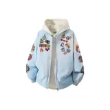 Light Blue (1099 Thermal Cotton Down Jacket)  
Светло-голубой (1099 Термостатический хлопковый пуховик)