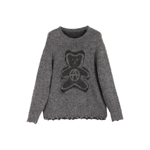 Acupuncture Длинный рукав вязаный свитер унисекс