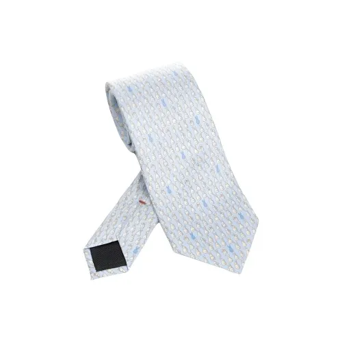 Zegna Шелковые галстуки Мужской Светло-Синий