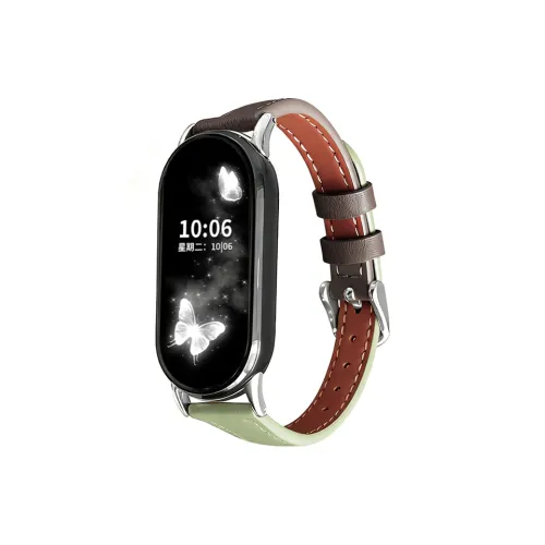 CHUANGYIDA Ремень совместим с Xiaomi кожа металл