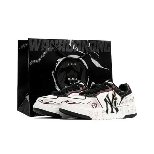 Mlb Base Logo Chunky Liner Myriad Цветы Чернила Sorrow Сумка для покупок Устойчивая к истиранию Низкий топ