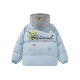 Далекий Небесный Синий с Серым Капюшоном