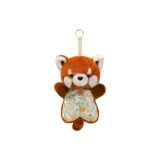 Бобовый цвет, сумка, енот