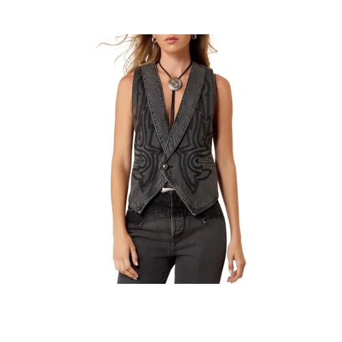 ARIAT Marble Black Women's Tank Tops