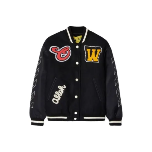 Off Белый Куртки Пальто Стандартный Черный Детский