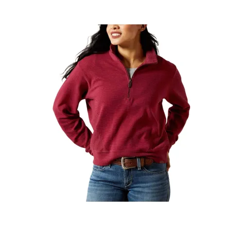 ARIAT Кирпичный Красный Женский Свитшот