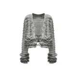 Серое пальто