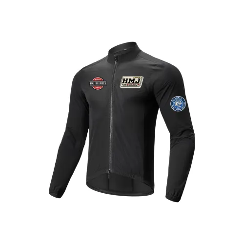 HNJ Черная унисекс велосипедная одежда