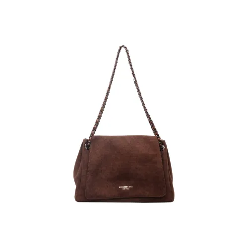 NATTY Замша Плечевая сумка Стандартная Женская Многоцветная