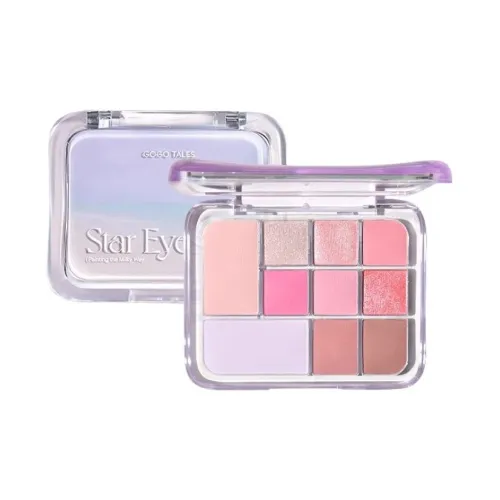 GO GO TALES Звезда Туманный Ткачество Сердце Кисть для теней Палетка Пудра