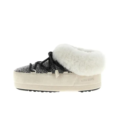 MOON BOOT Коллаборация Guest In Residence Evx CHALET Сноубутсы Женские Черные длина (размер в длину) для лодыжки