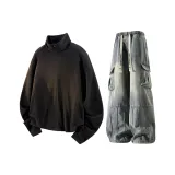 Чёрный + Грязно-жёлтый