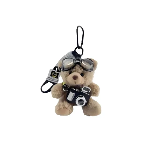 YOUYOUGUNANA Милый Блестящий Фотография Медвежонок Креативный Плюшевый Брелок 12 см Длина Тела