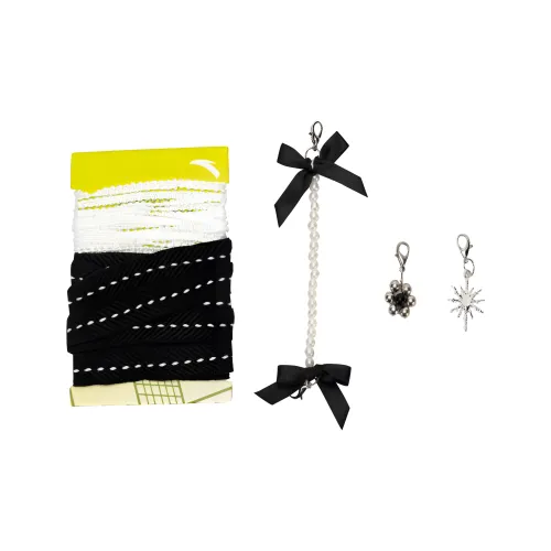 Anta Сплав Пластик Бусина Ткань Аксессуары для обуви Унисекс Черная жемчужина