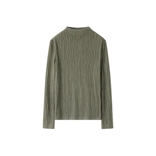 MOHANYIMEI Зеленый Женский Трикотаж