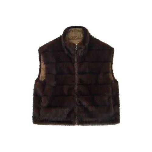 VASI LYEV Ореховое дерево Женские жилеты