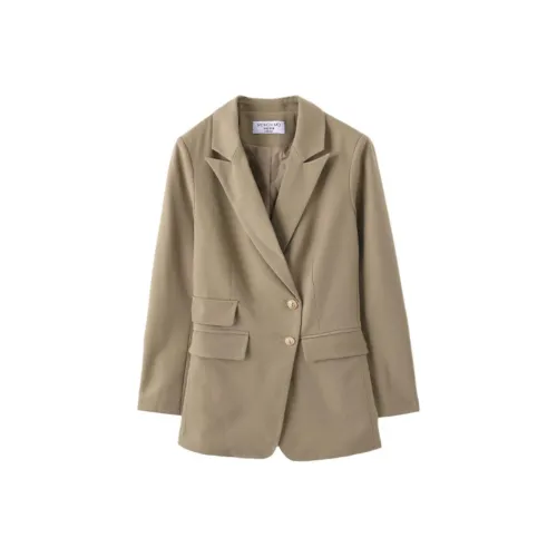 Mo Han Yi Mei Бизнес-костюм женский цвет хаки