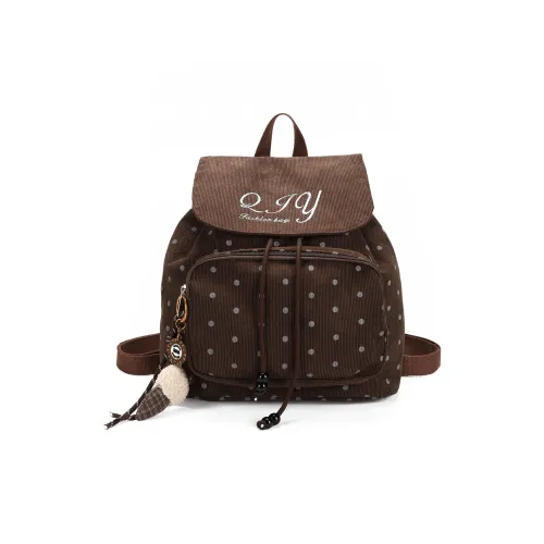 FEIZIZHUOER Вельветовый рюкзак женский многоцветный