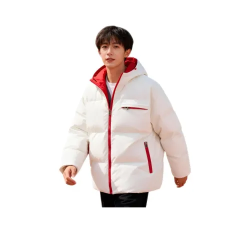 NRXX Белый Красный Унисекс Куртки