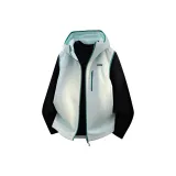 Фланелевый зеленый жилет